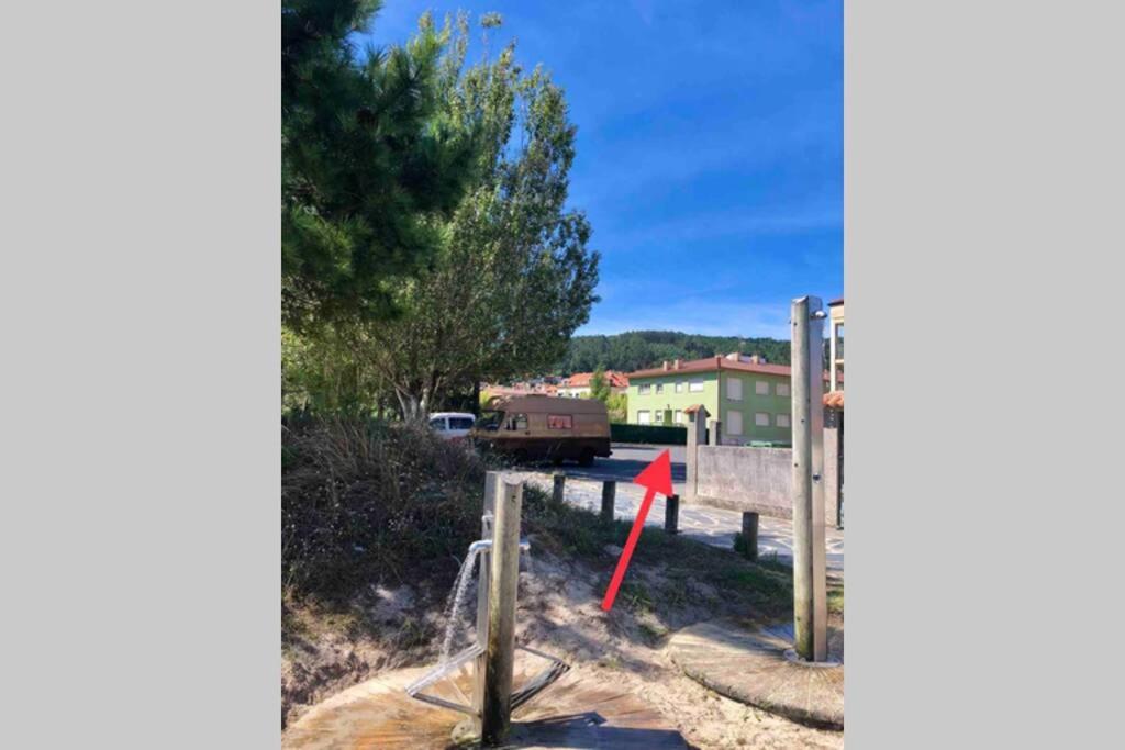 Appartement Junto Camino De Santiago,1ª Linea De Playa à Finisterre Extérieur photo